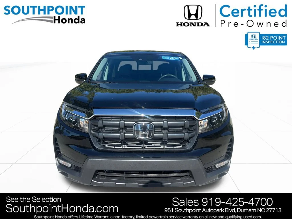 Certified Used 2026 Crystal Black Pearl Honda RTL image 38