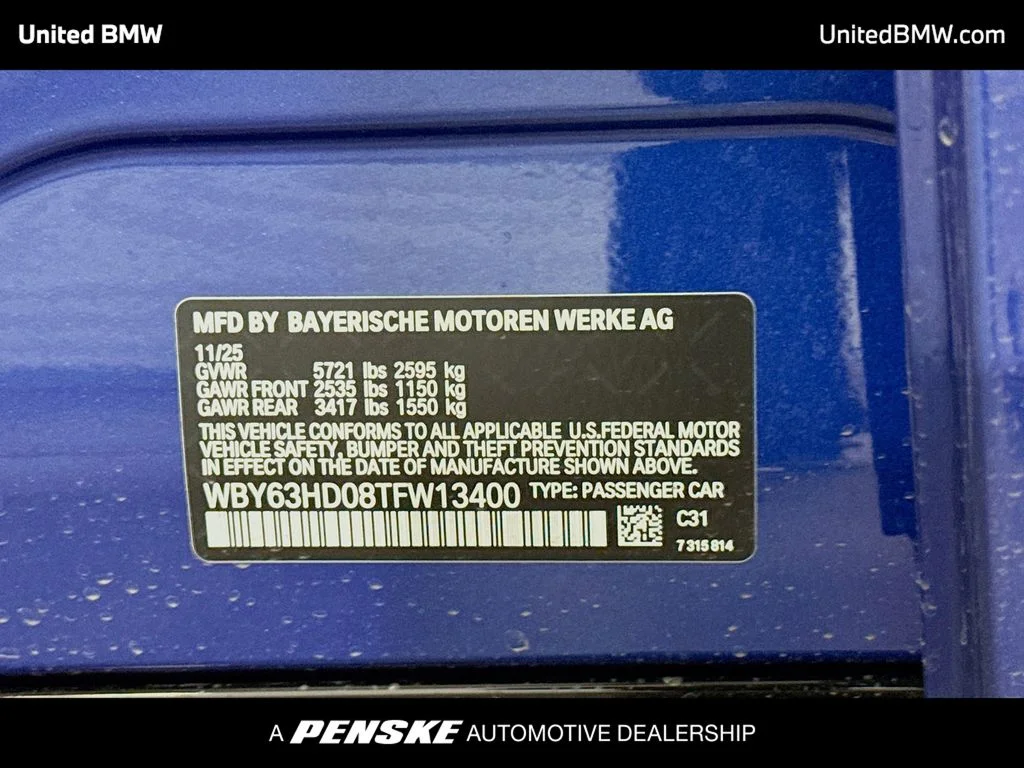 Used 2026 Portimao Blue Metallic BMW eDrive40 image 15