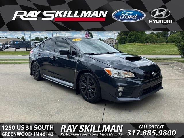 Used 2018 Dark Gray Metallic Subaru Base image 1