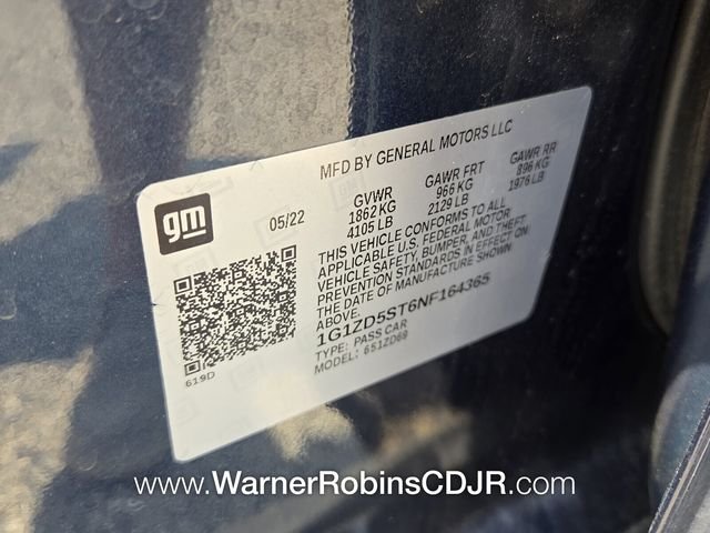 Used 2022 Blue Chevrolet LT image 19