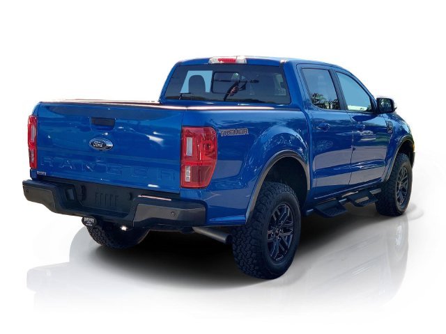 Certified Used 2022 Blue Metallic Ford Lariat image 7