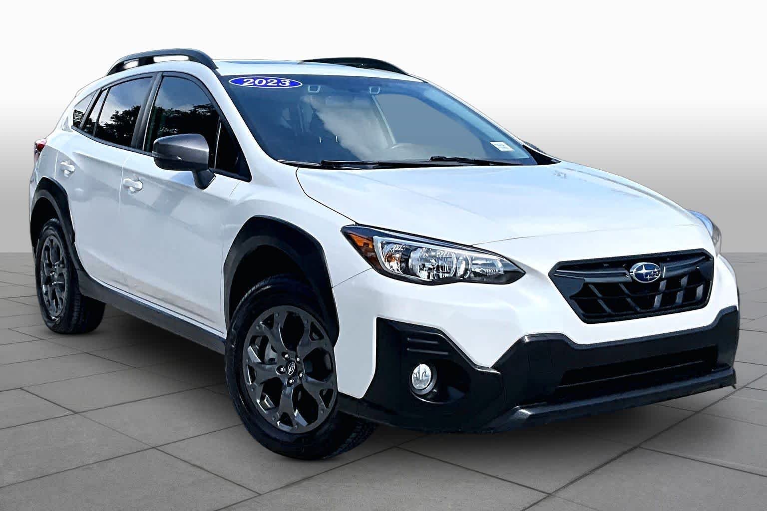 Used 2023 Crystal White Pearl Subaru Sport image 3