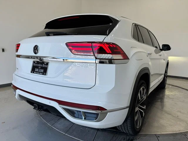 Used 2021 Pure White Volkswagen 3.6L V6 SEL R-Line image 32