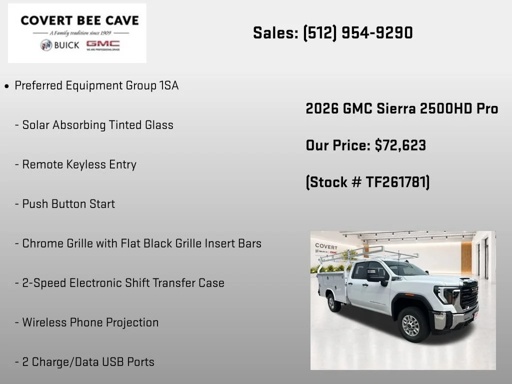 2026 GMC Sierra 2500HD Pro - Photo 7