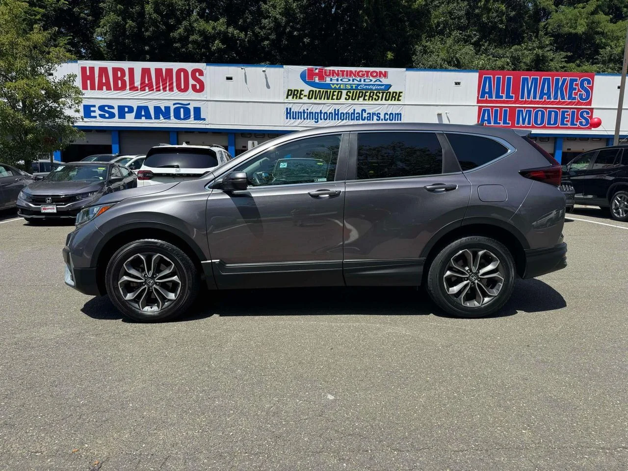 Used 2020 Modern Steel Metallic Honda AWD EX-L image 4