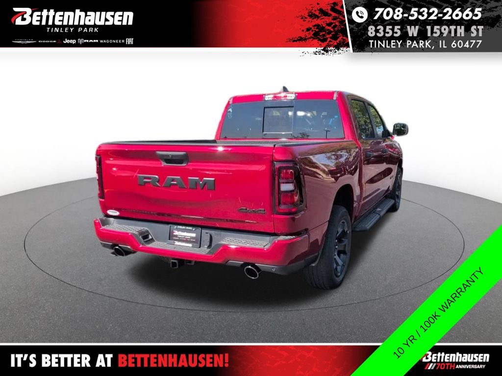 New 2026 Molten Red Pearl-Coat Exterior Paint RAM Tradesman image 7
