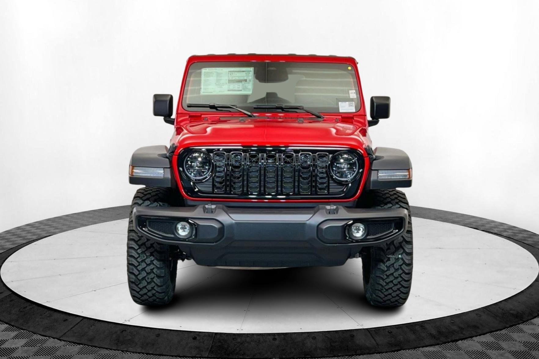 New 2026 Firecracker Red Clear-Coat Exterior Paint Jeep Willys image 9