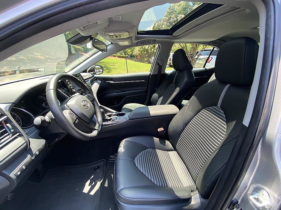 Used 2024 Celestial Silver Metallic Toyota SE image 10