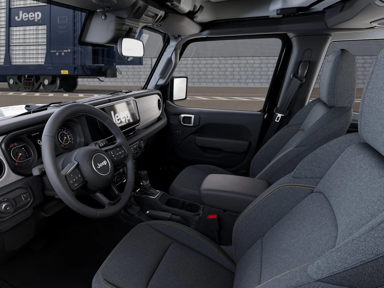 New 2026 Black Clear-Coat Exterior Paint Jeep Sport S image 22