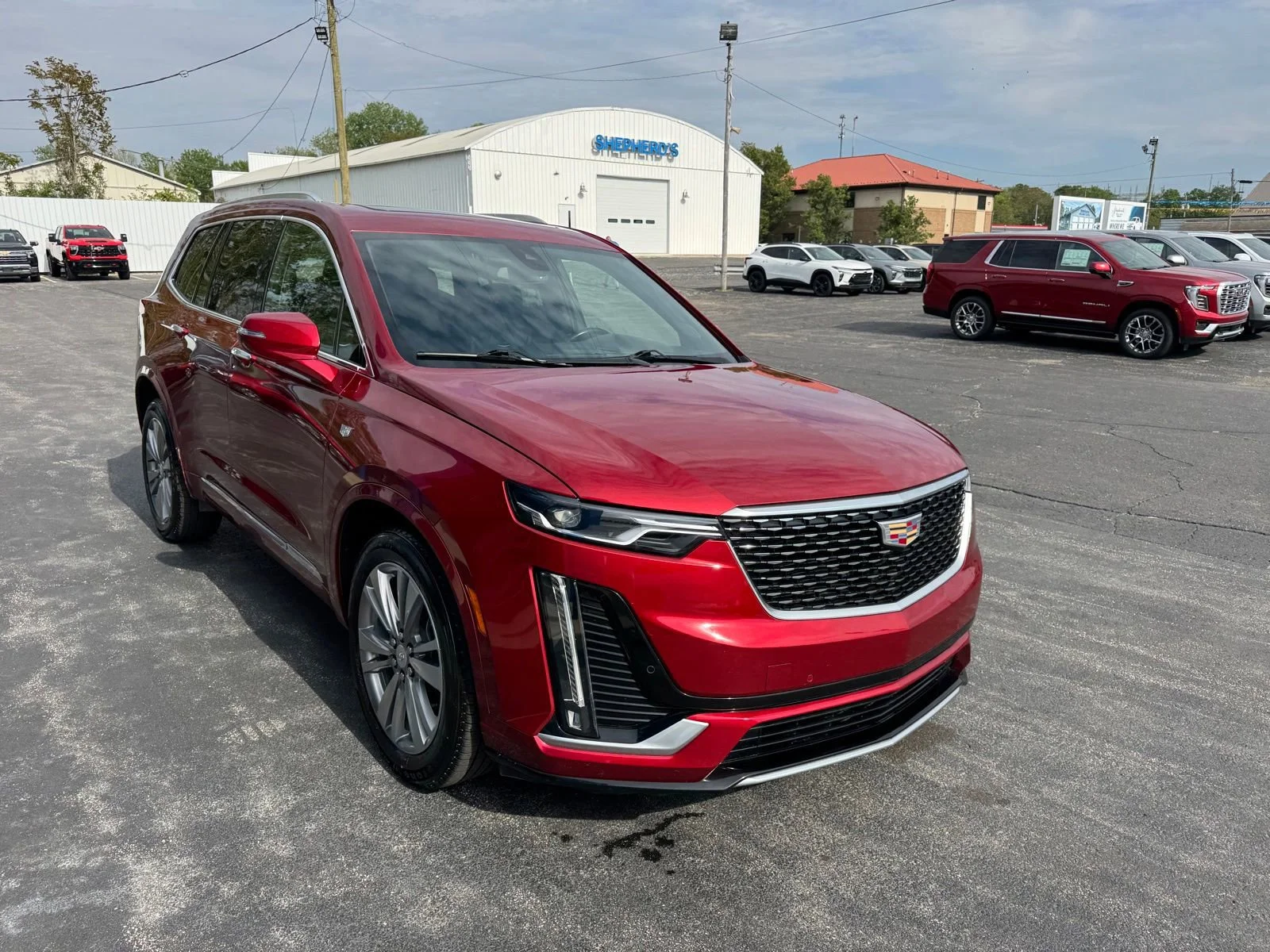 Used 2023 Radiant Red Tintcoat Cadillac Premium Luxury image 6