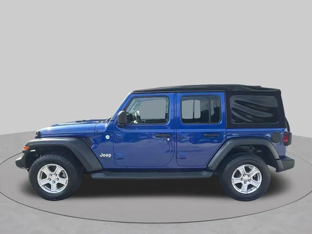 Used 2018 Blue Jeep Unlimited Sport S image 8
