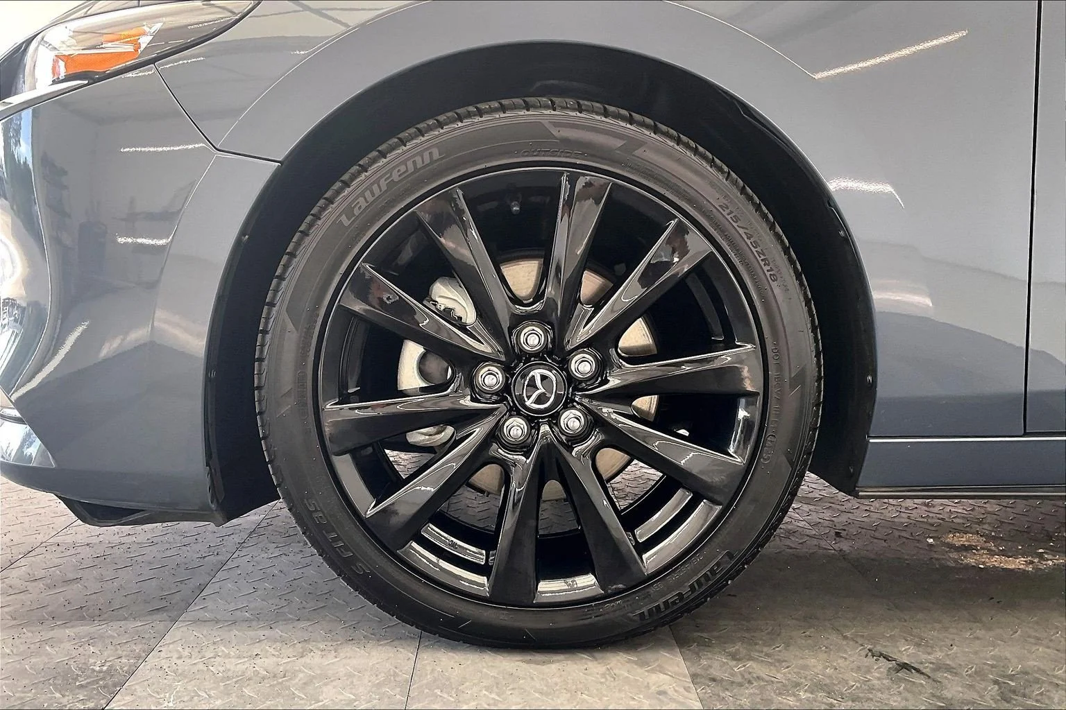 Used 2025 Polymetal Gray Metallic Mazda 2.5 S Carbon Edition image 8