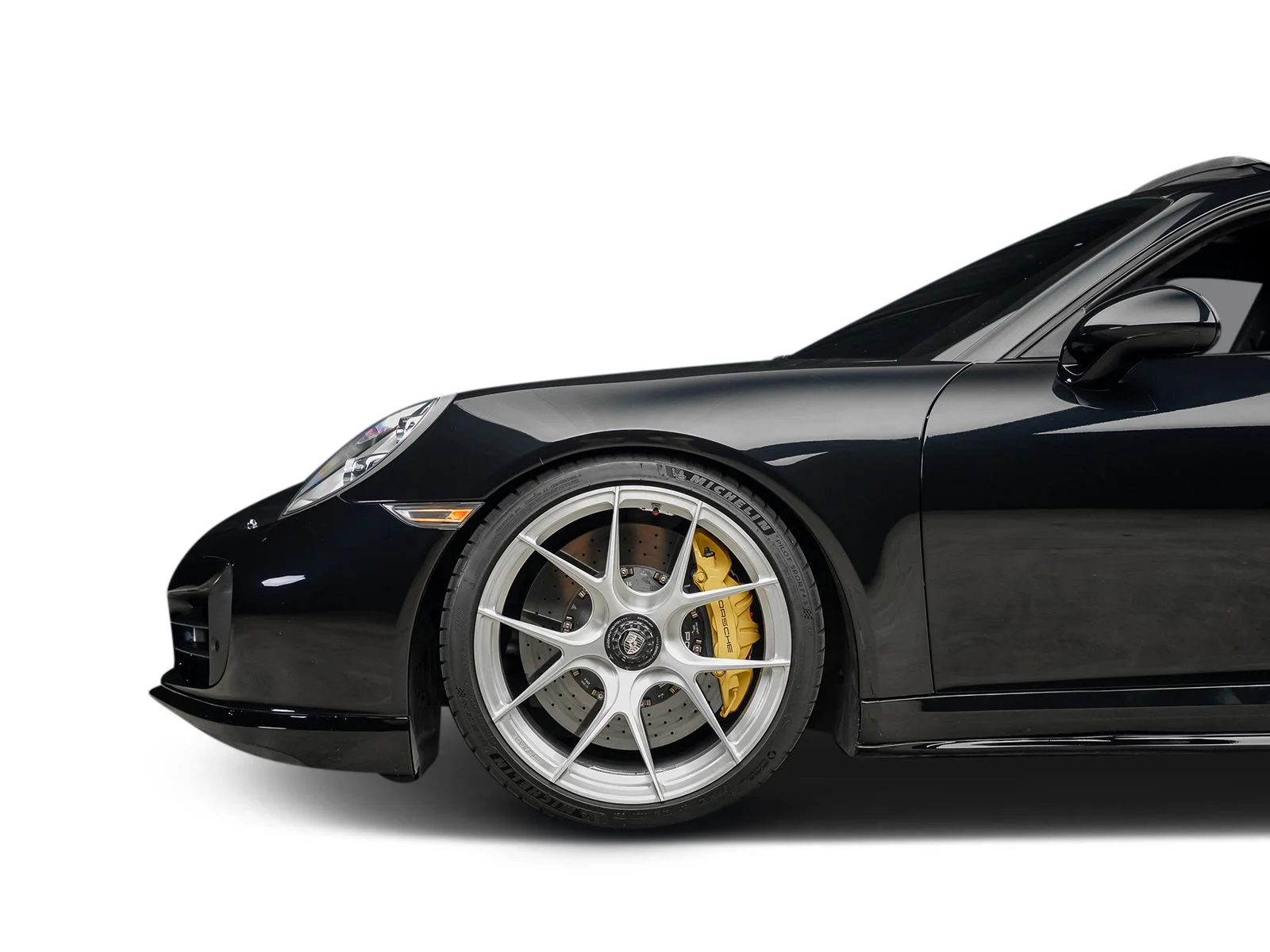 Used 2015 Black Porsche Turbo S image 25