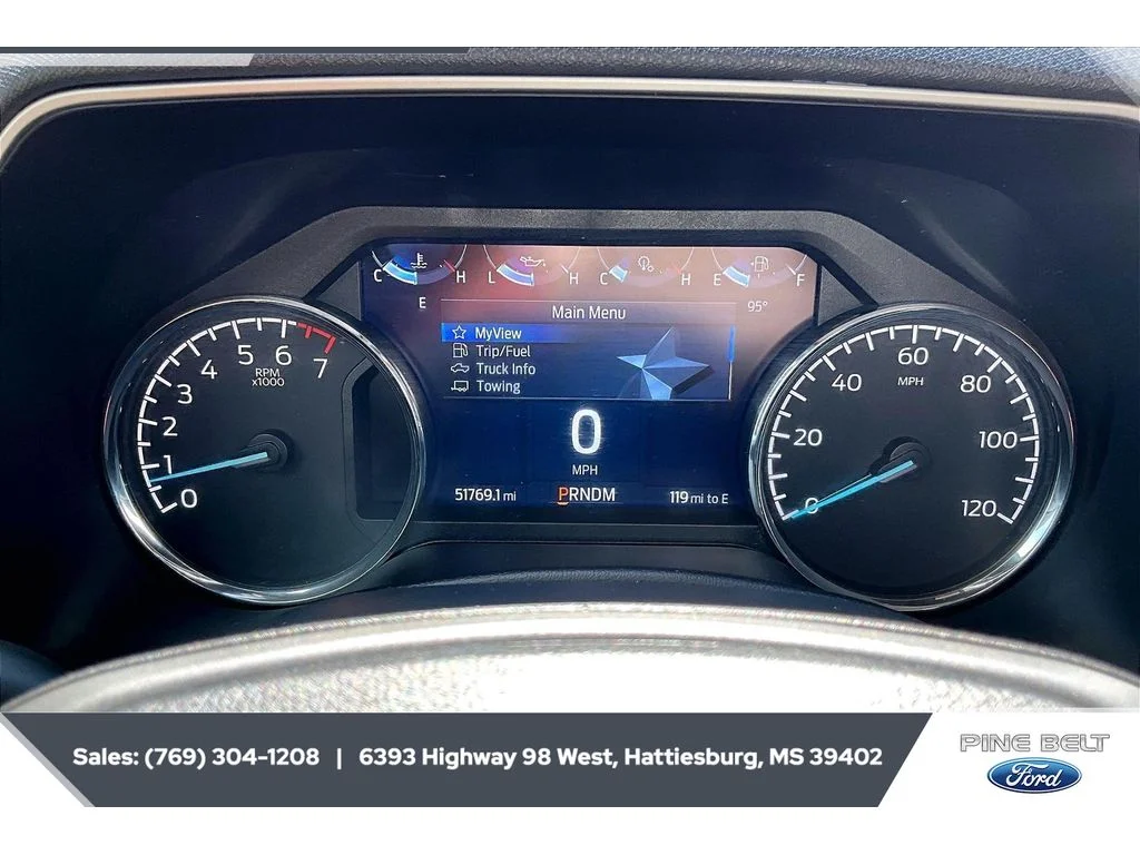 Used 2022 Agate Black Metallic Ford XLT image 15