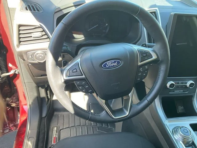 Certified Used 2022 Burgundy Ford SEL image 12