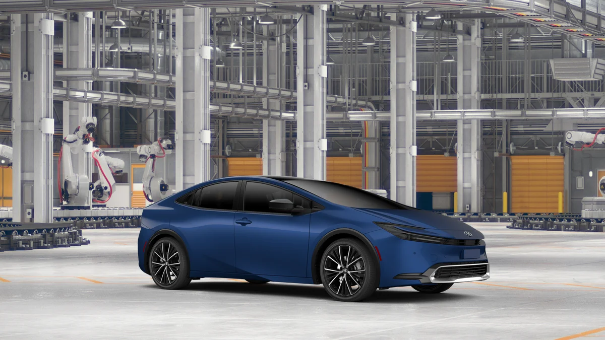 New 2027 Reservoir Blue Toyota XLE image 14