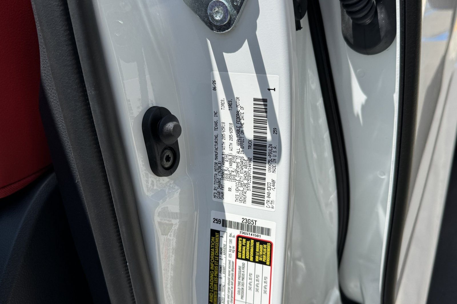 Certified Used 2026 White Toyota TRD Pro image 58
