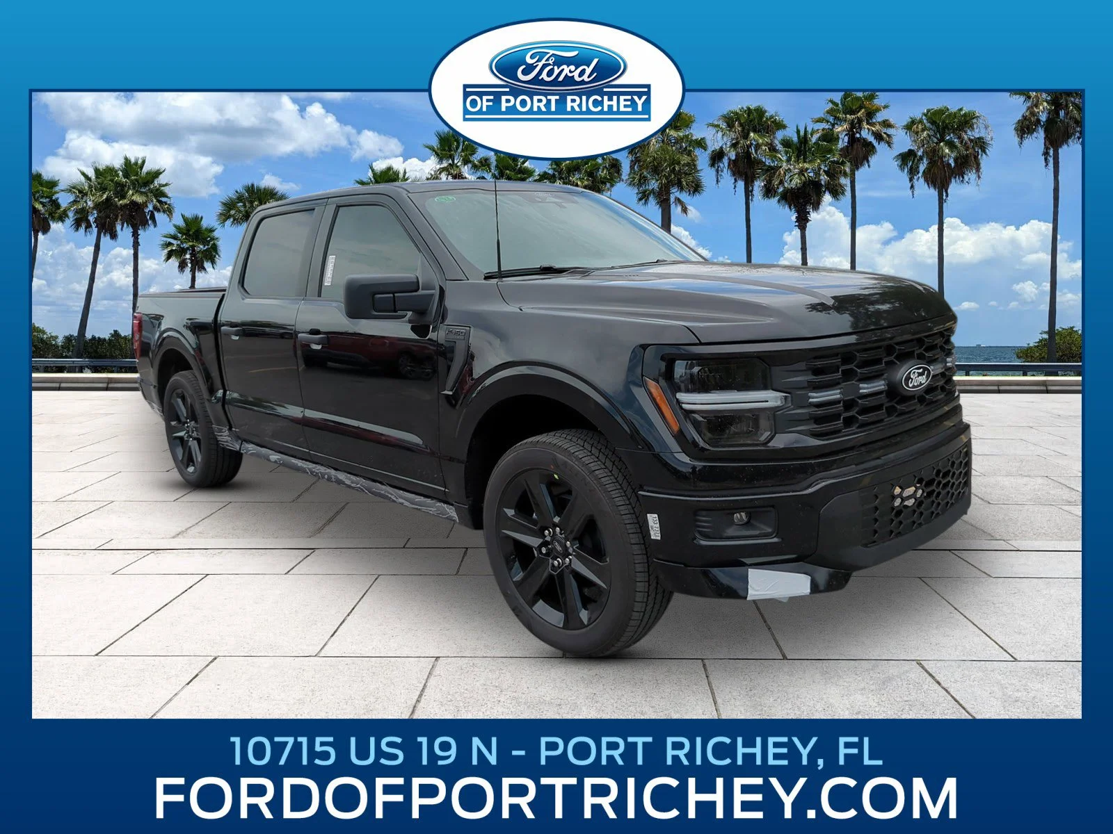 New 2026 Agate Black Metallic Ford STX® image 1