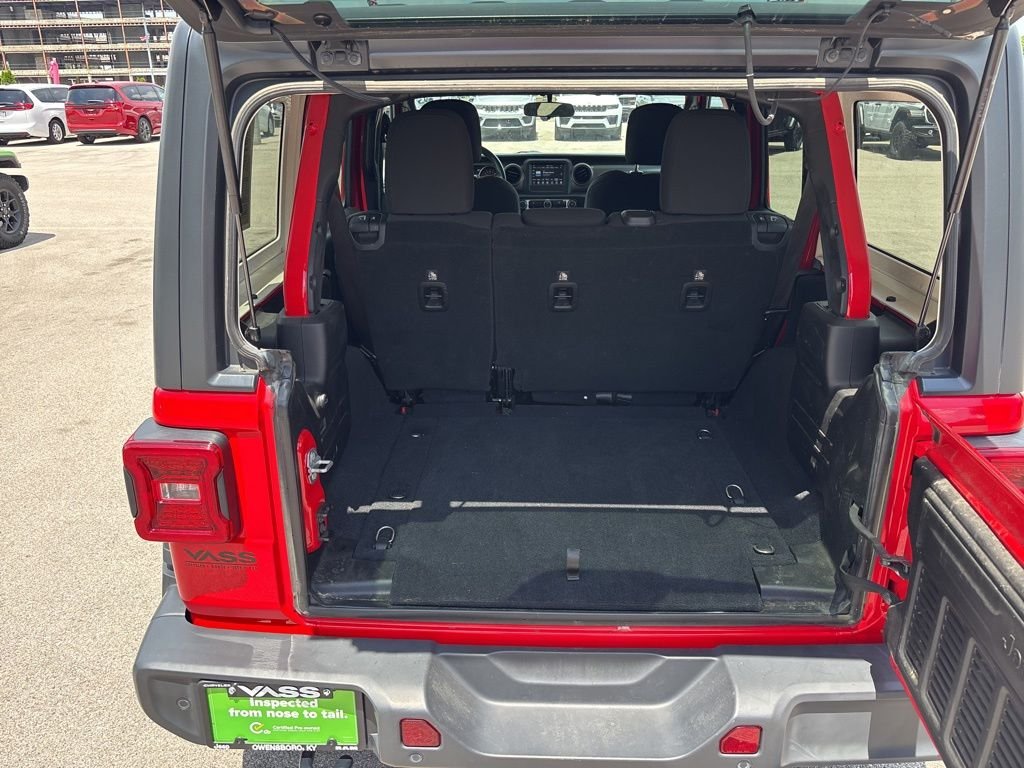 Certified Used 2018 Red Jeep Unlimited Sport S image 31