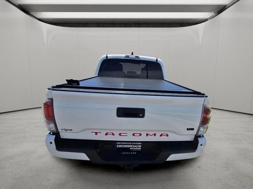 Used 2021 Super White Toyota TRD Sport image 4