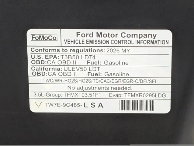 New 2026 Agate Black Metallic Ford Platinum® image 74