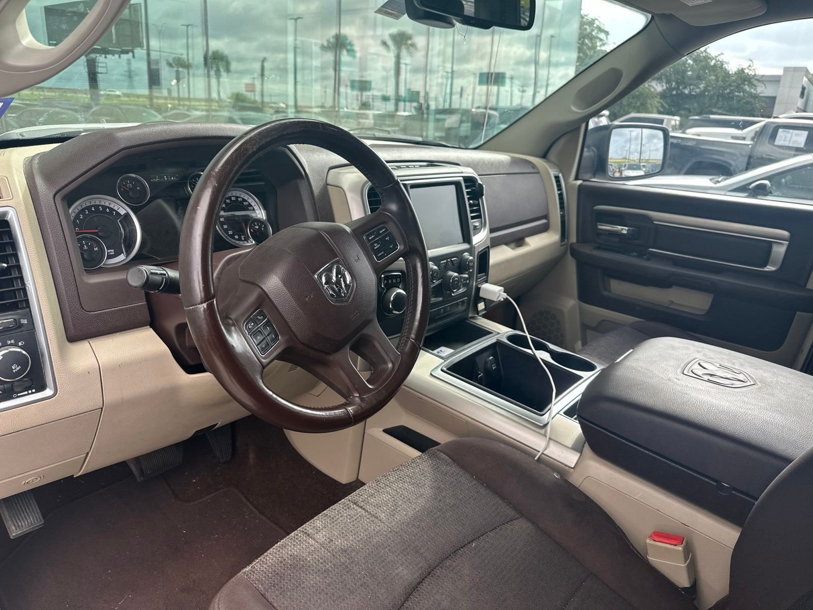 Used 2015 Bright White Clearcoat Ram Big Horn image 13