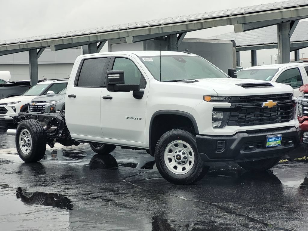 2026 Chevrolet Silverado 3500 HD WT Crew Cab for sale - Stock #26F0087 - White - New at My True Fleet