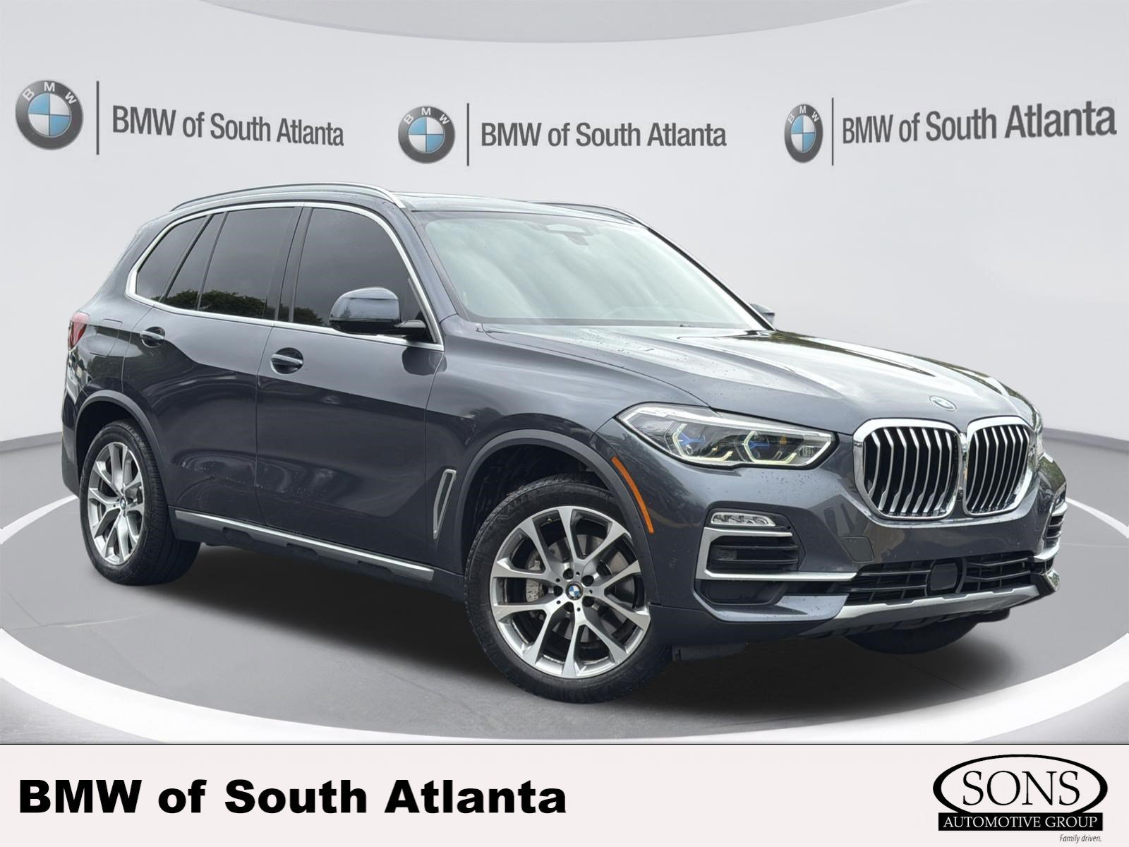 Used 2020 Arctic Gray Metallic BMW xDrive40i image 1