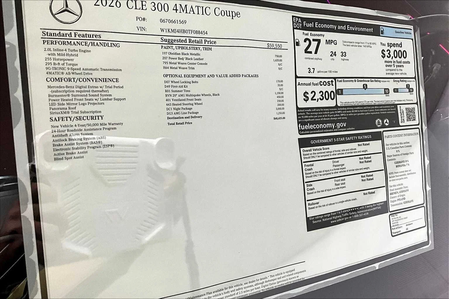 2026 Mercedes-Benz CLE CLE 300 - Photo 17