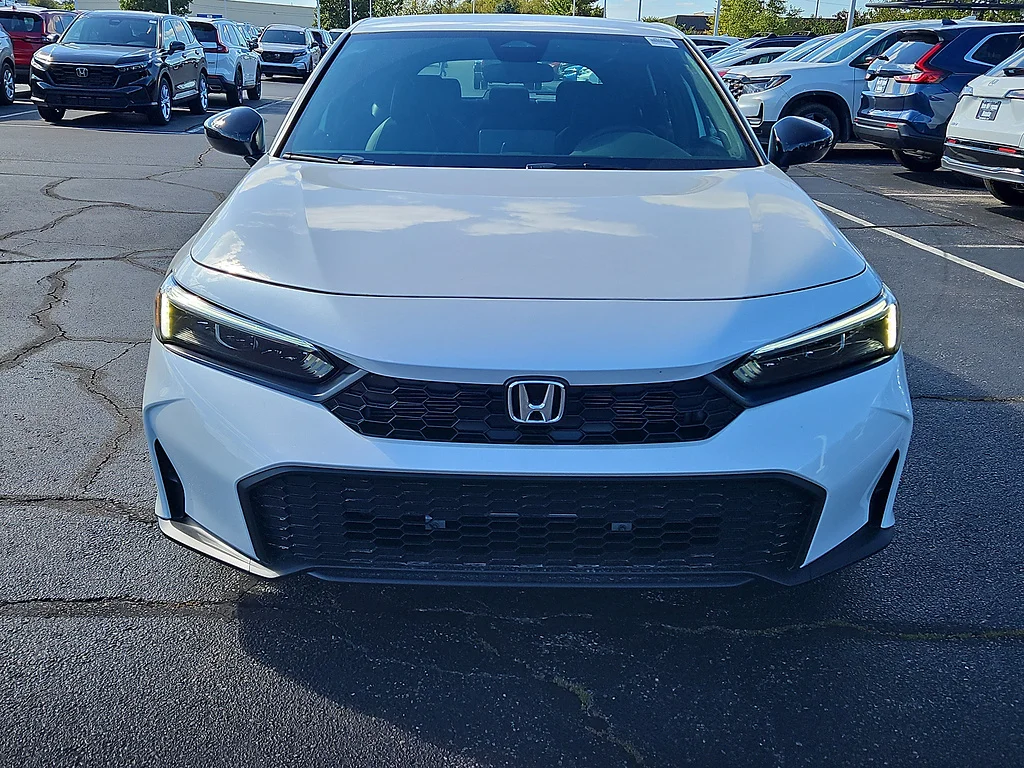 New 2026 Platinum White Pearl Honda Sport image 2