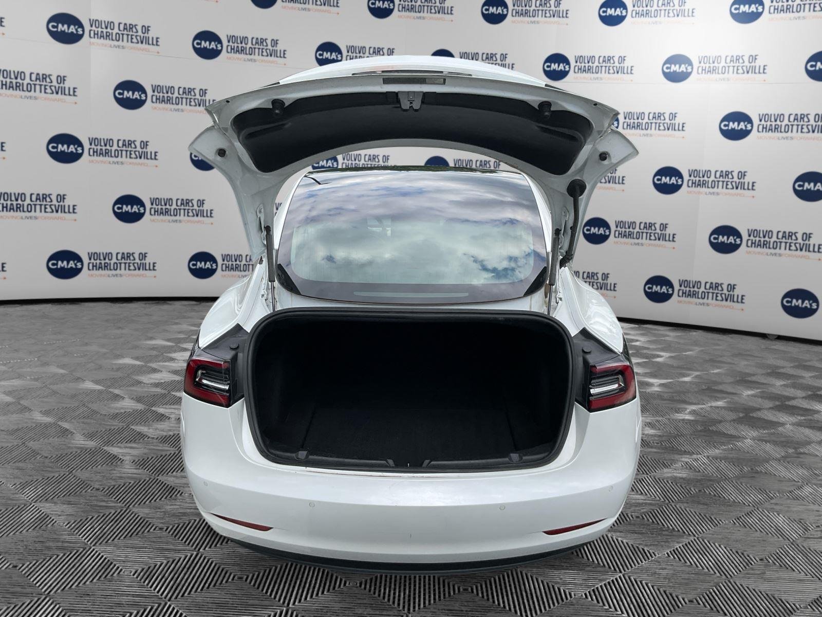 Used 2019 Pearl White Multi-Coat Tesla Long Range image 11