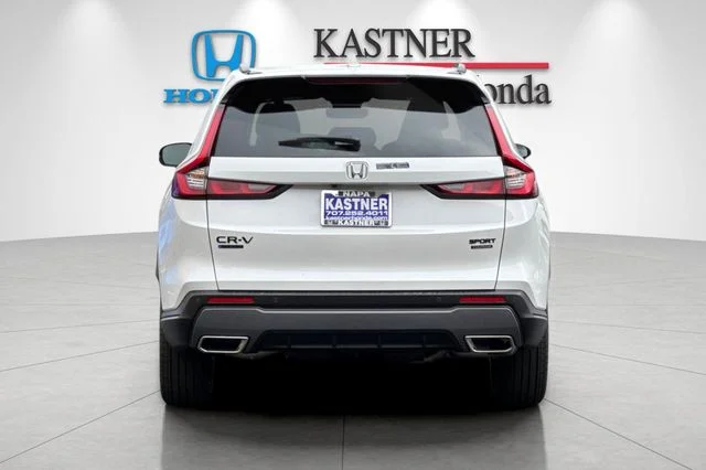 New 2026 Platinum White Pearl Honda AWD Sport Touring Hybrid image 4