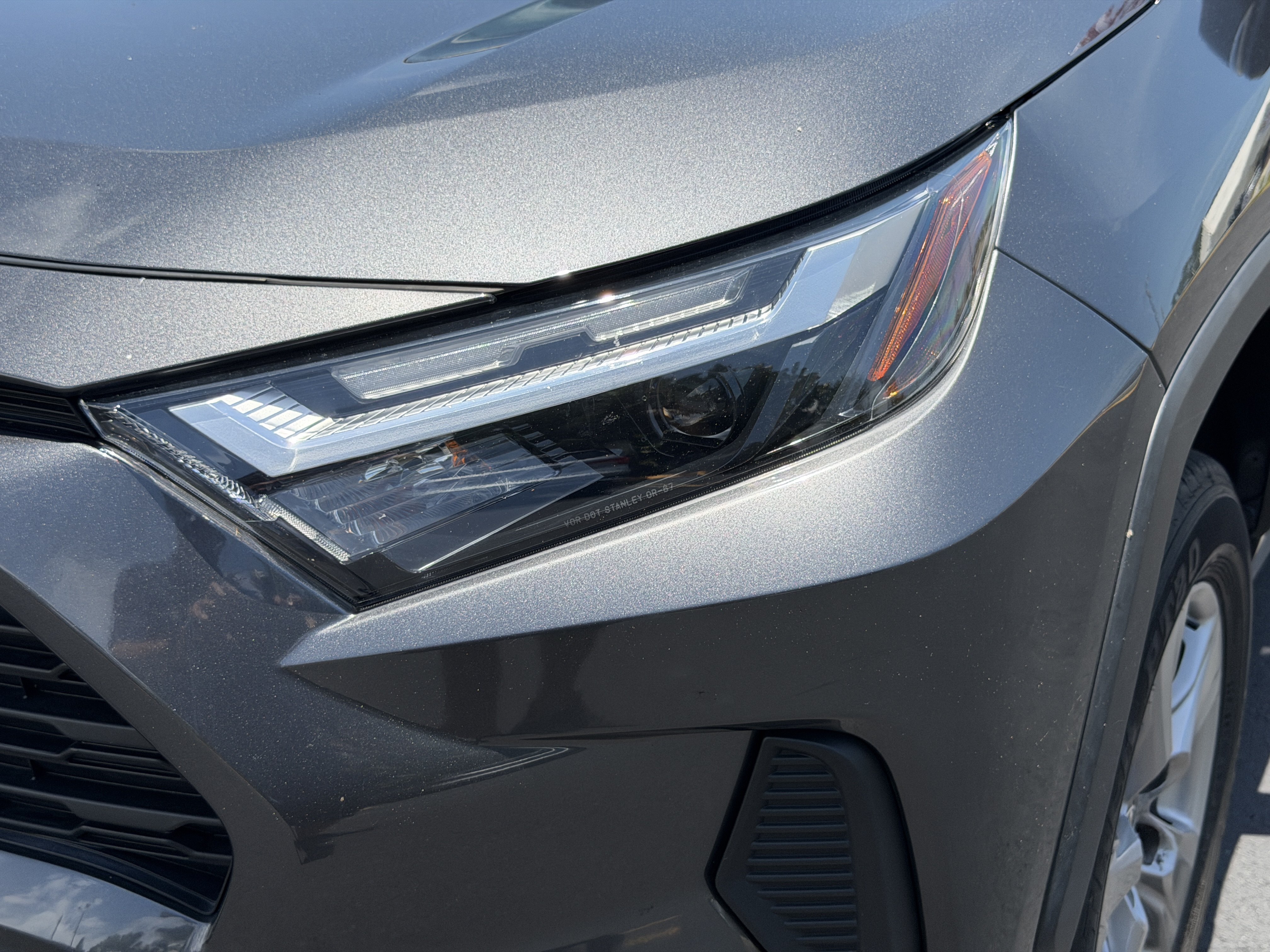 Used 2023 Magnetic Gray Metallic Toyota XLE image 10