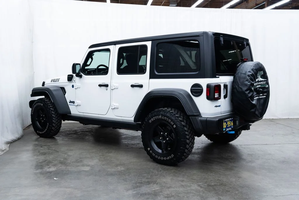 Used 2023 White Jeep Willys 4xe image 4