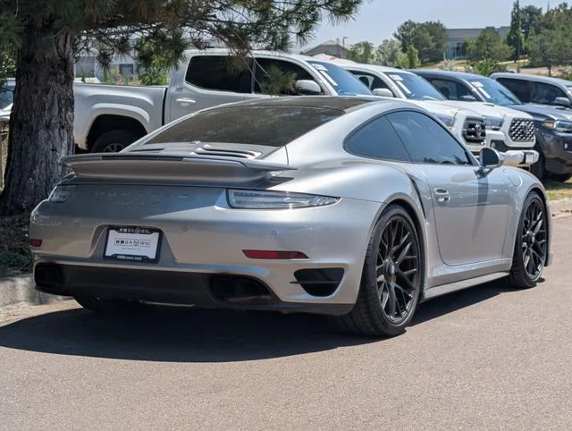Used 2014 GT Silver Metallic Porsche Turbo S image 3