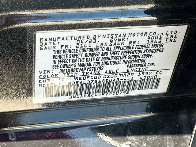 Used 2023 Black Nissan SV image 29