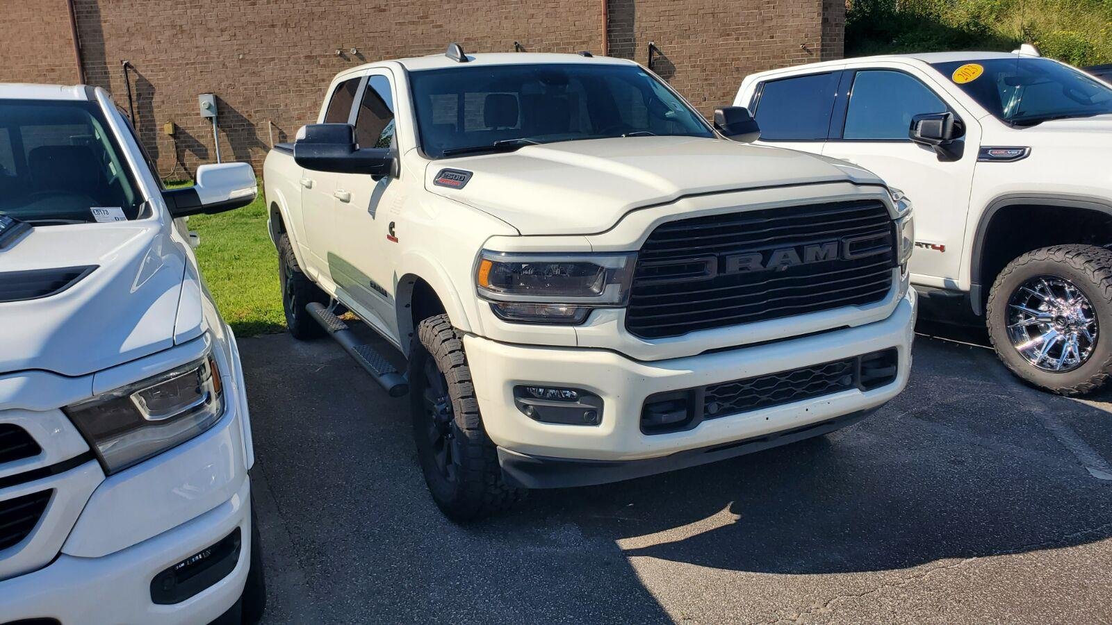 Used 2021 Pearl White Ram Laramie image 2