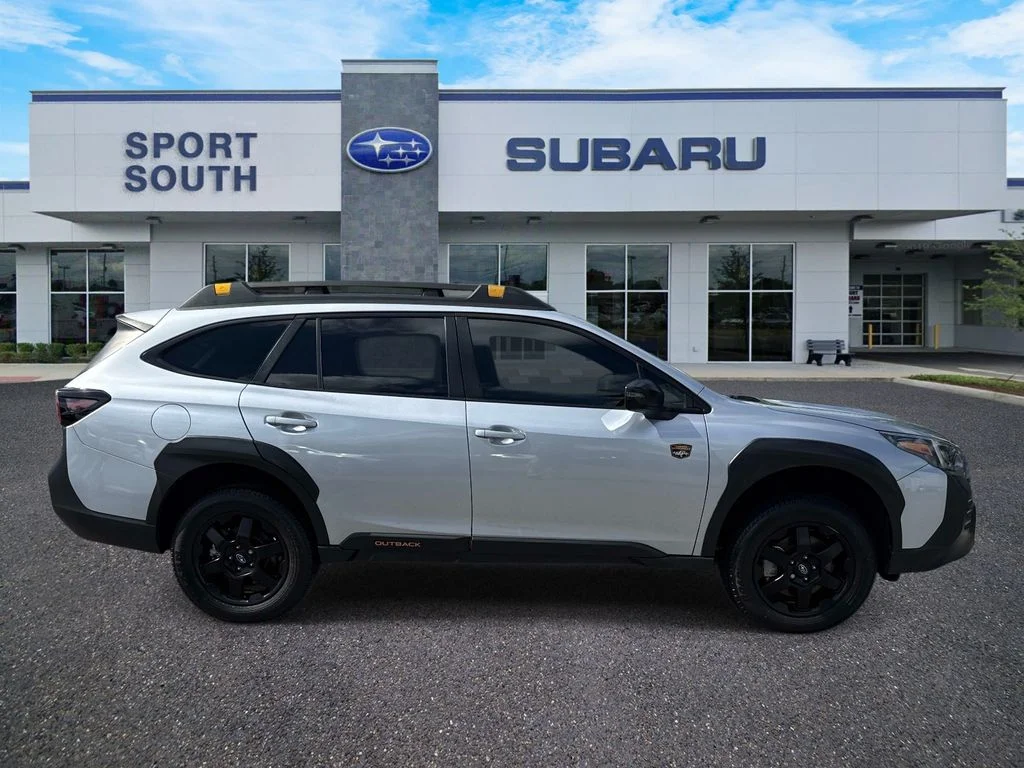 Used 2023 Silver Subaru Wilderness image 2