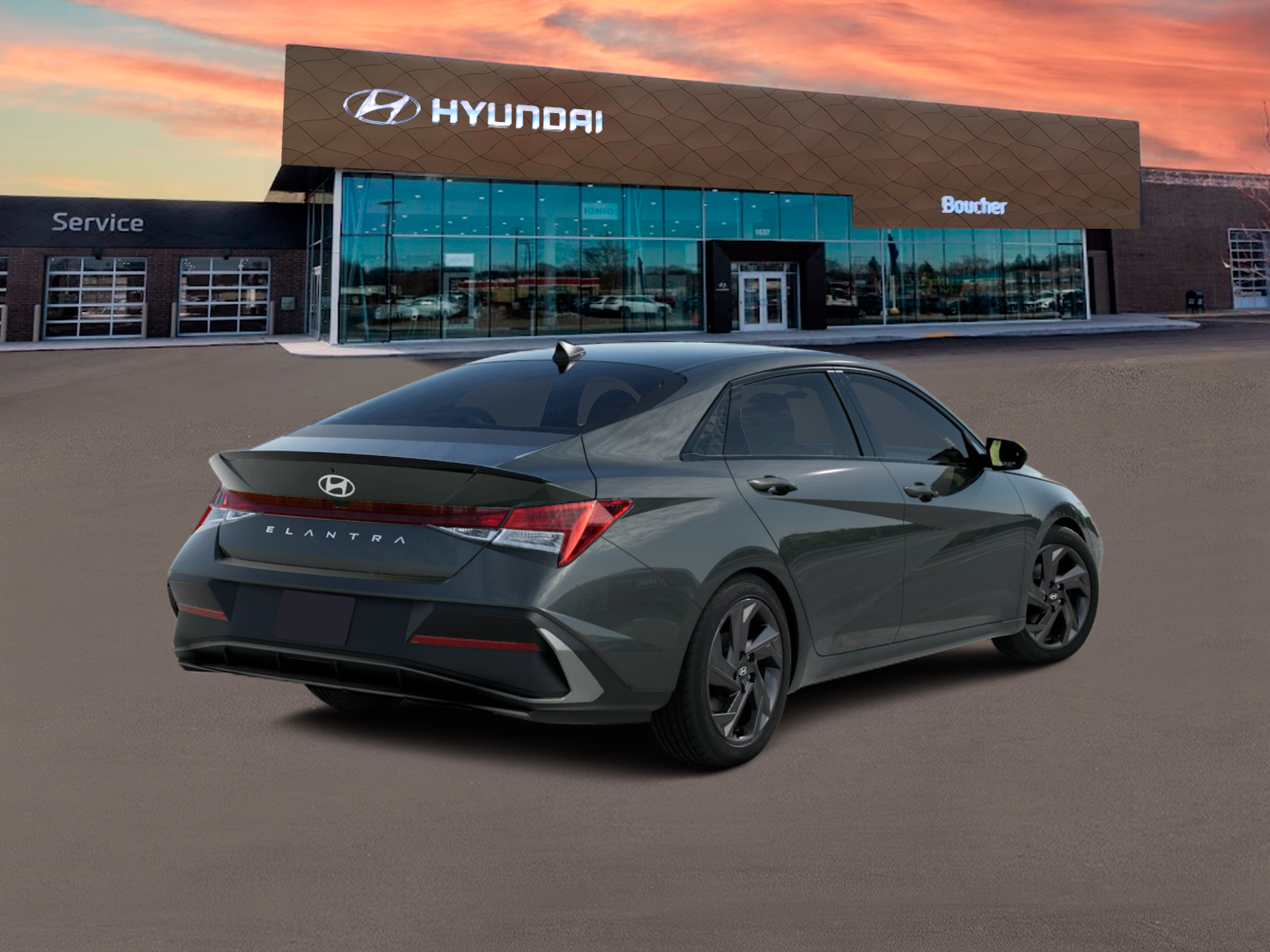 New 2026 Amazon Gray Hyundai SEL Sport Plus image 5