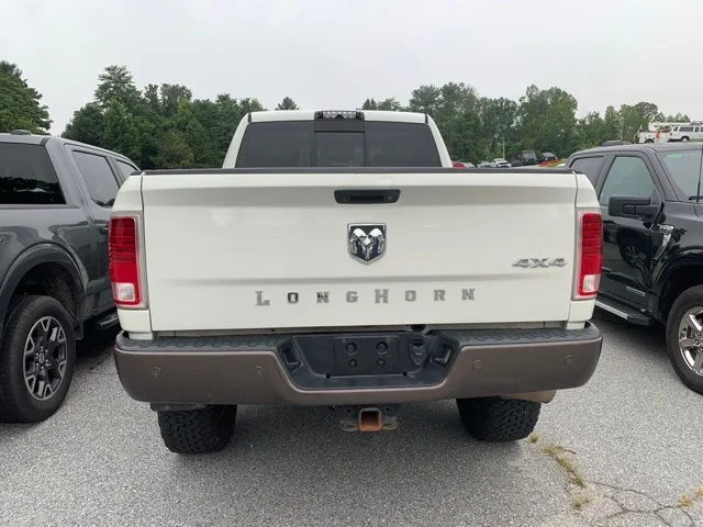 Used 2018 Pearl White Ram Laramie Longhorn image 6
