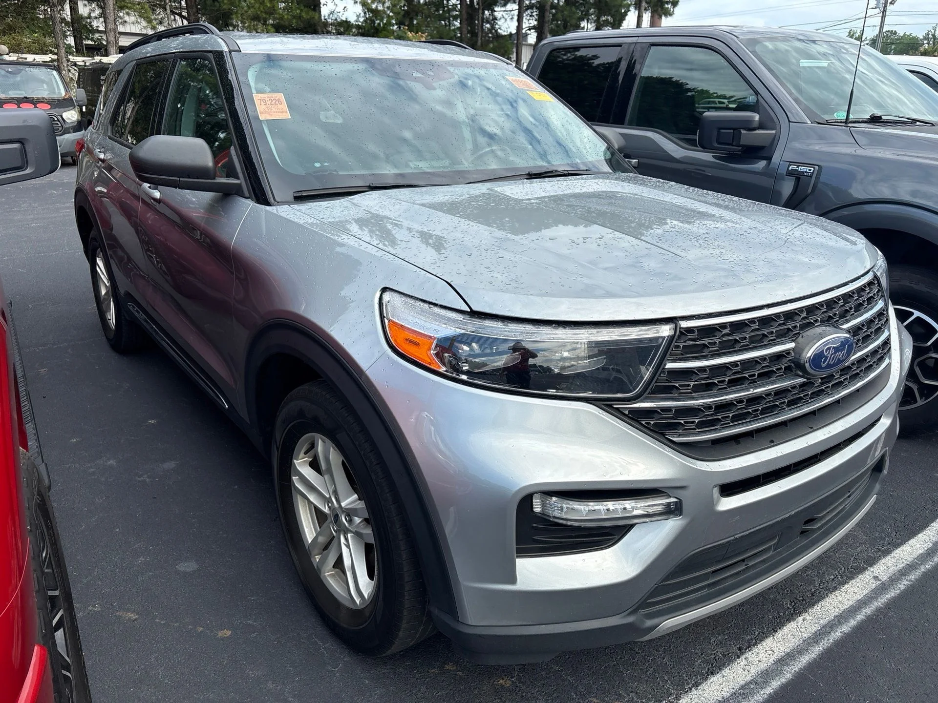 Certified Used 2023 Silver Metallic Ford XLT image 2
