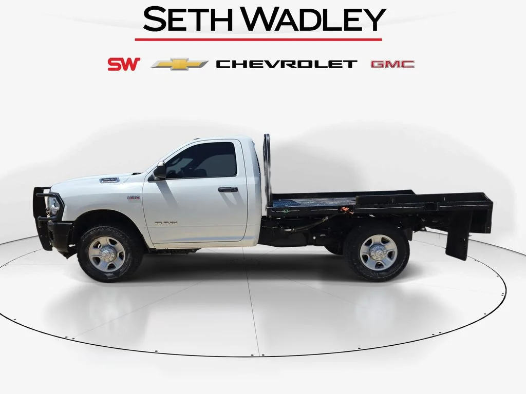 Used 2022 Bright White Clearcoat Ram Tradesman image 4