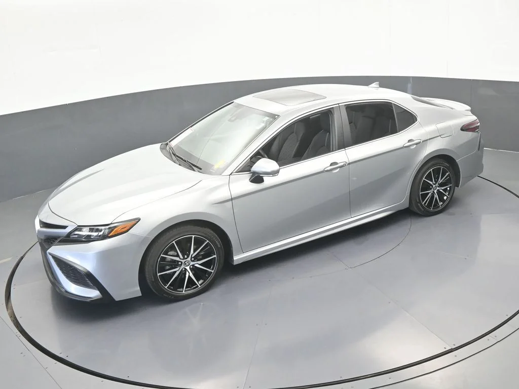 Used 2024 Celestial Silver Metallic Toyota SE image 41