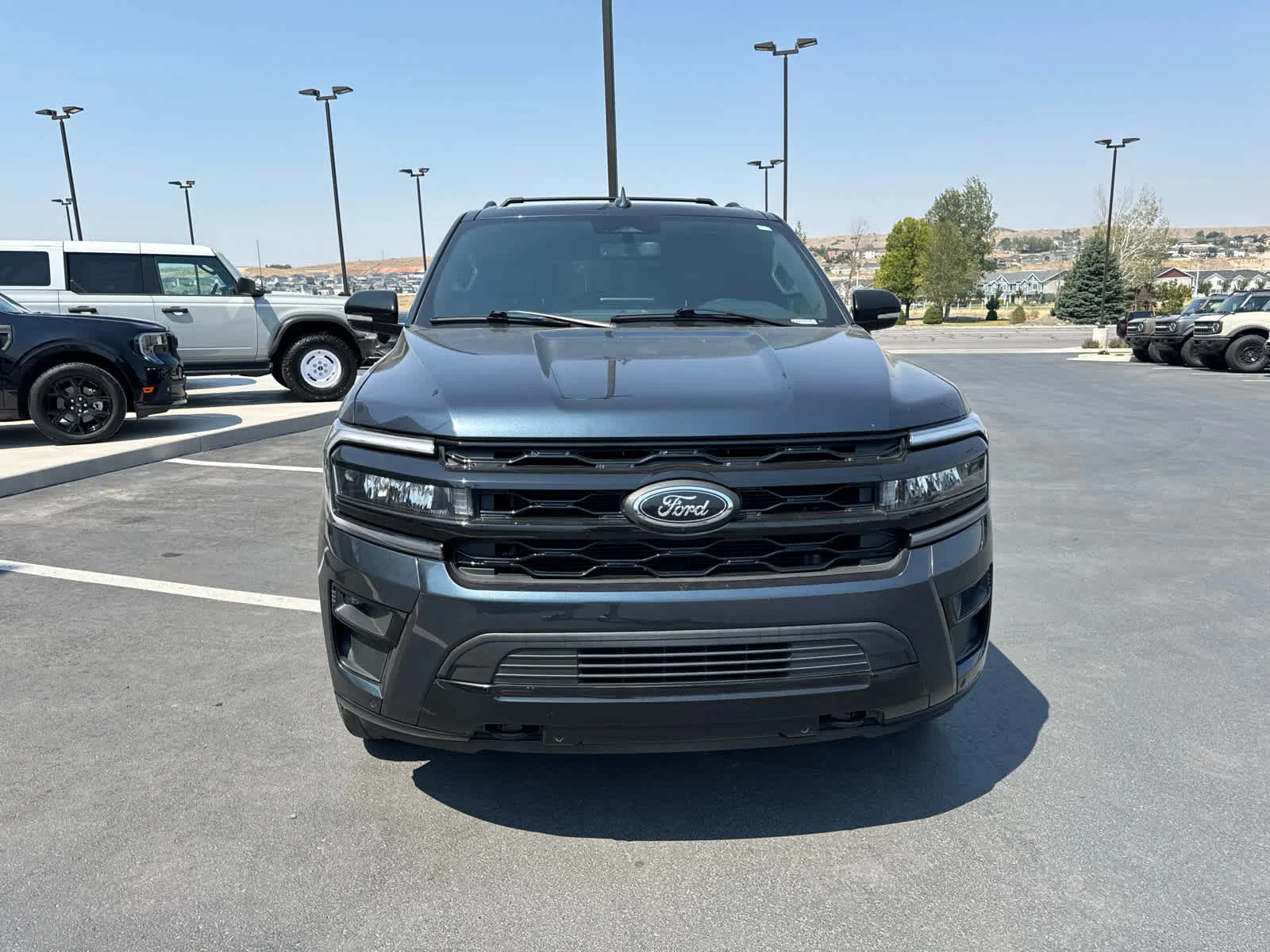 Certified Used 2022 Stone Blue Metallic Ford Limited image 3
