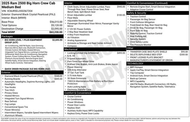 Used 2025 Black Ram Big Horn image 23