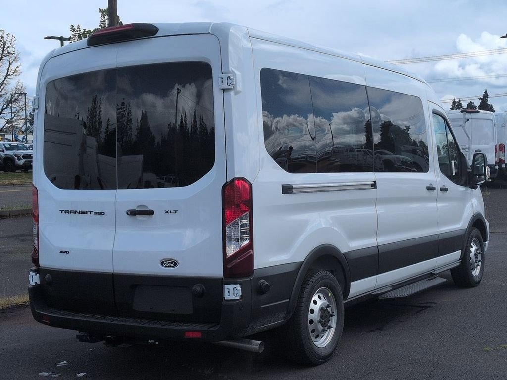 New 2026 Oxford White Ford Passenger Van XLT image 36