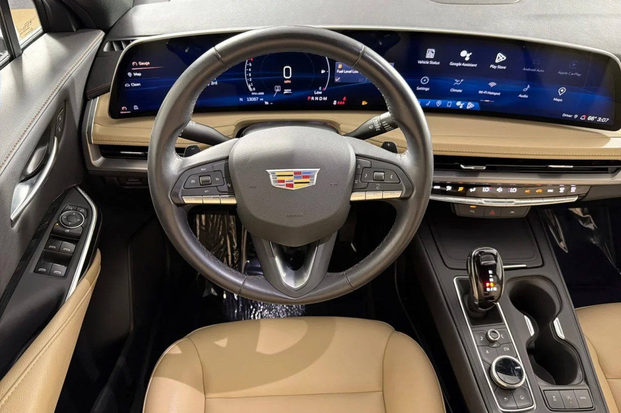 Used 2024 BLACK Cadillac FWD Luxury image 13