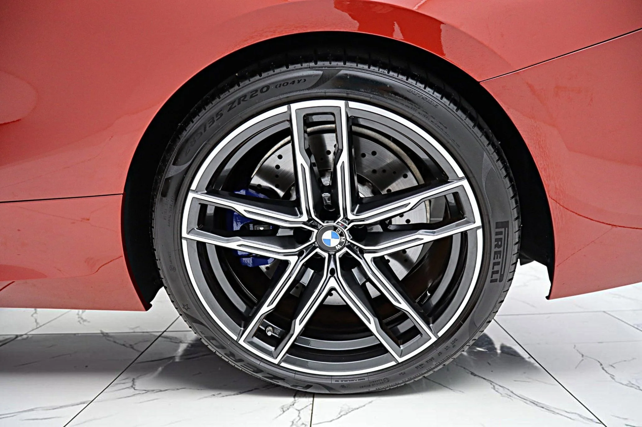 Used 2020 Motegi Red Metallic BMW Convertible image 50