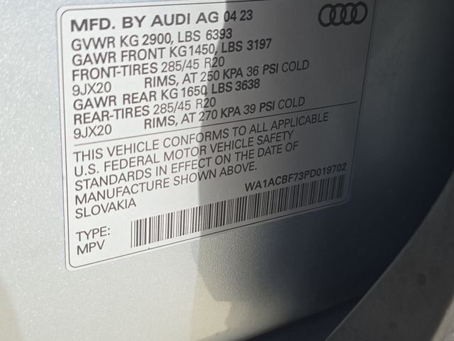 Used 2023 Silver Audi 45 Premium image 40