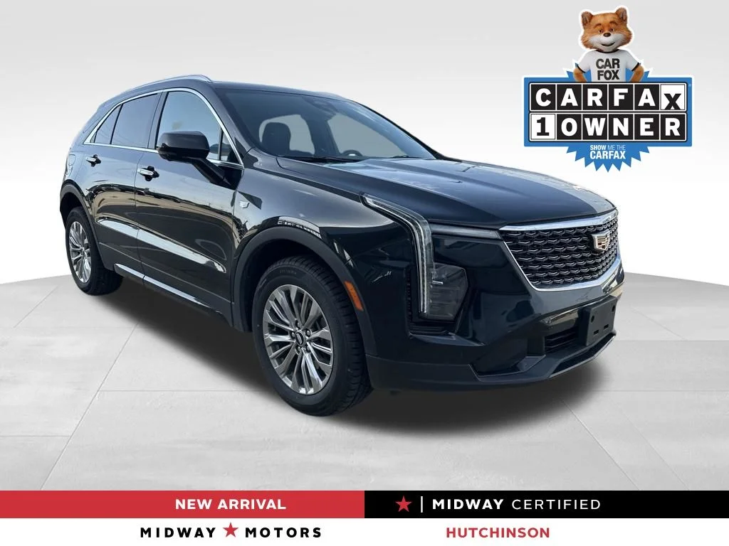 Used 2025 Black Cadillac Premium Luxury image 1
